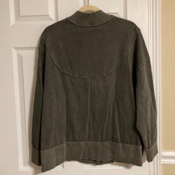 Urban Outfitters Faye Full Zip Oversized Sweatshirt Size L - Picture 4 of 10